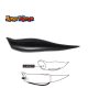 Tiemco Jerky Popper Eco 8,3cm 6gr 00 Solid Black Plastic Lure 3pcs