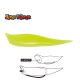 Tiemco Jerky Popper Eco 8.3cm 6gr 20 Yellow Plastic Lure 3pcs