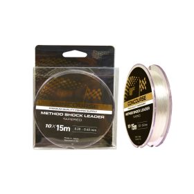   Benzar Concourse Method Shock Leader 0.20-0.40mm 10x15m Monofilament Leader Line