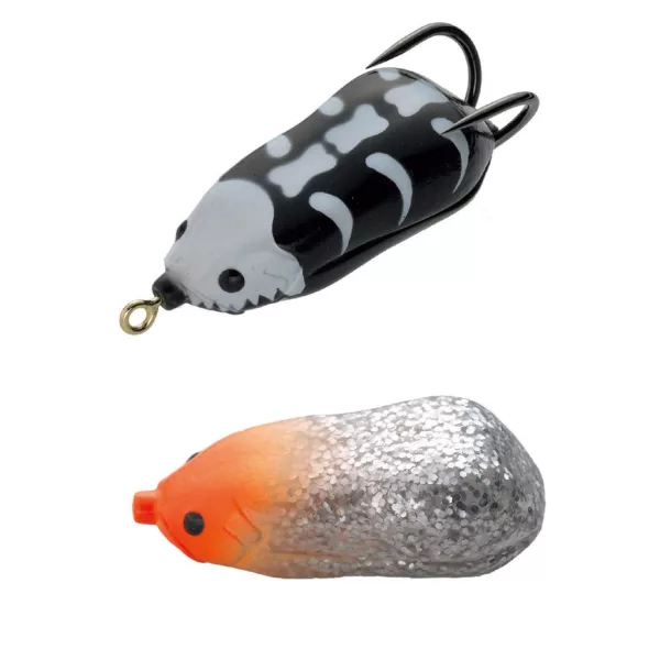 Tiemco Vajra Frog HSP-55 Hooking Special 5.5cm 16.5gr 17 Red Head/Silver Glitter Frog Imitation