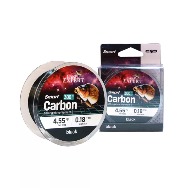 Carp Expert Smart Carbon Black 0.50mm Monofil Mainline 300m