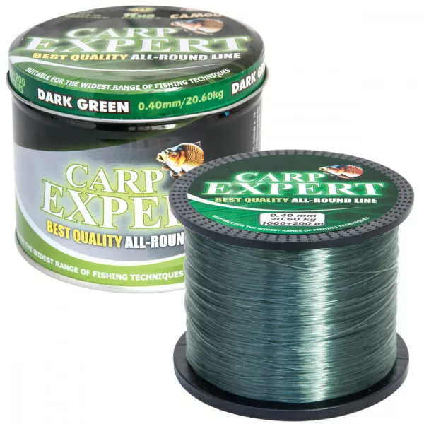 Line Carp Expert Dark Green 0.27 Mm 1200M
