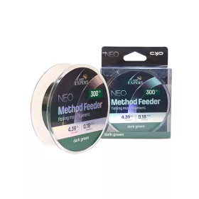   Carp Expert Neo Method Feeder Dark Green 0.23mm Monofil Mainline 300m