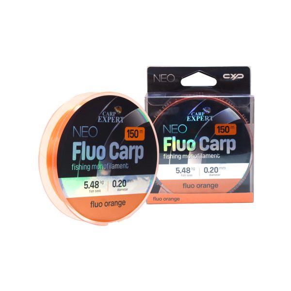 Carp Expert Neo Fluo Carp Fluo Orange 0.40mm Monofilament Main Line 150m