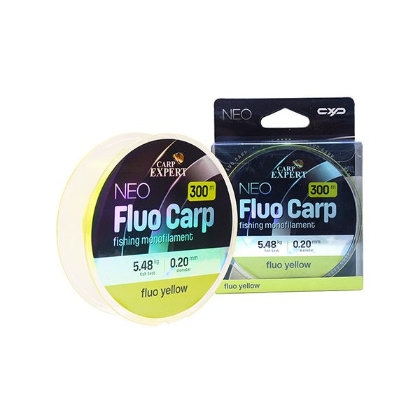 Carp Expert Neo Fluo Carp Fluo Yellow 0.35mm Monofil Main Line 300m
