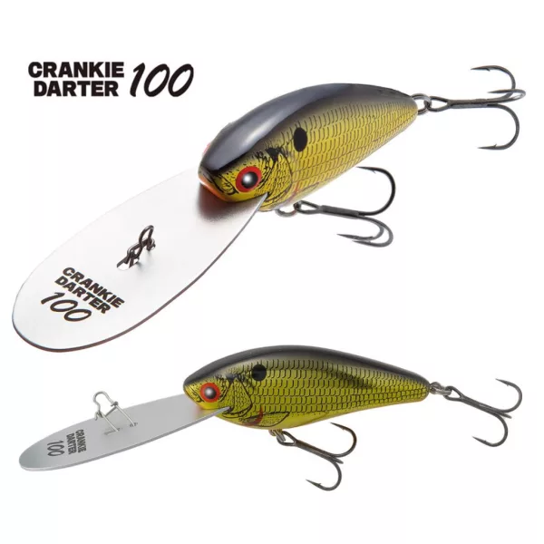 Tiemco Crankie Darter 100 F 7.0cm 13gr 02 Classic Gold Wobbler