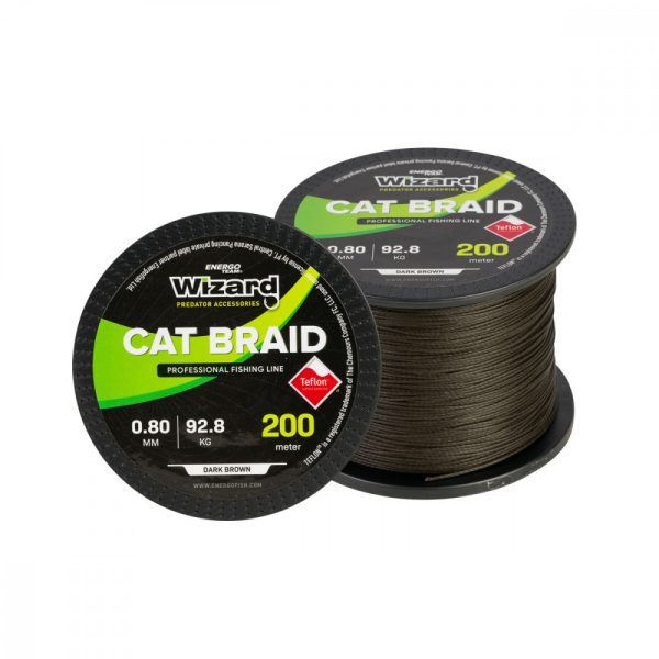 WIZARD CAT BRAID 0,40MM 200M 47,3KG - Main line - Braided line