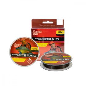   Line Benzar Competition Feeder Braid 0.12Mm 7.89 Kg 120M Dark Brown