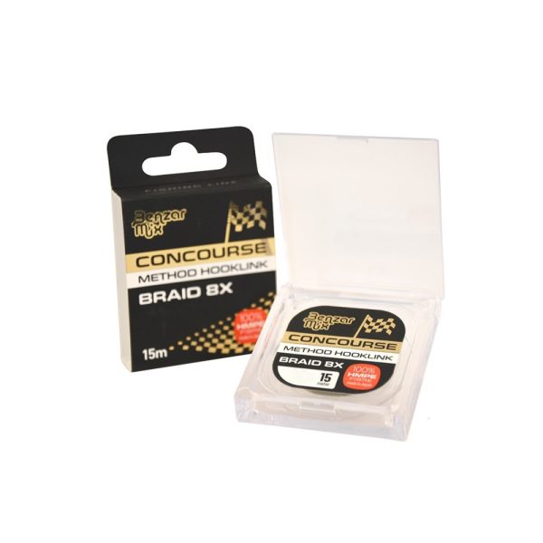 Benzár Concourse Braided Hooklink 15m 0,08mm