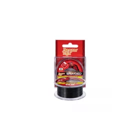 Benzar Braided Method Hooklink 0.06 10M 4.21Kg Black