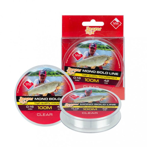 BENZÁR MONO BOLO LINE 0,16 100M 4,2KG - Mainline - Monofilament line