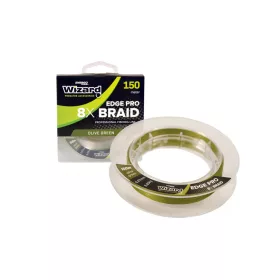   Wizard Edge Pro 8X Braid Olive Green 0.14mm 150m Braided Mainline