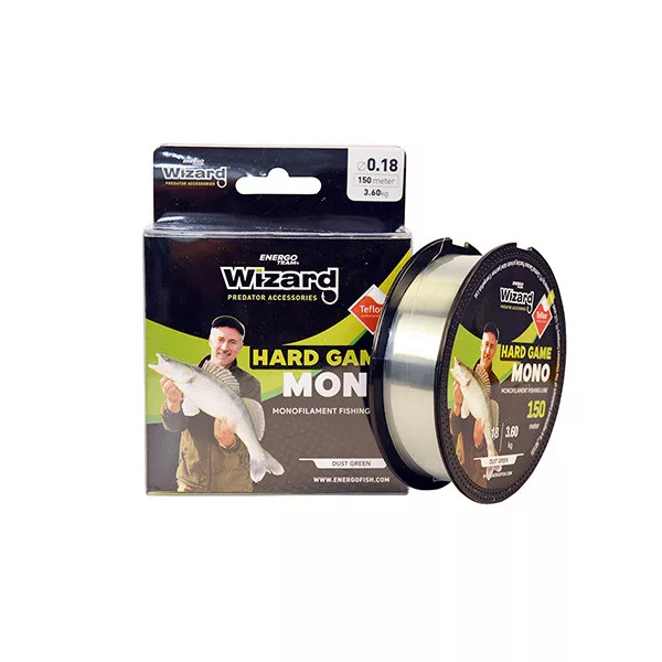 Wizard Hard Game Mono 0.25mm 150m Monofilament Spinning Main Line