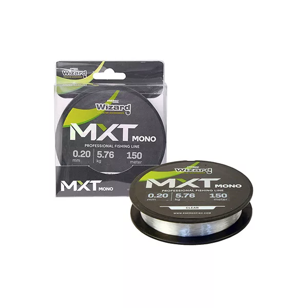 Wizard MXT Transparent 0.22mm 150m Monofilament Main Line