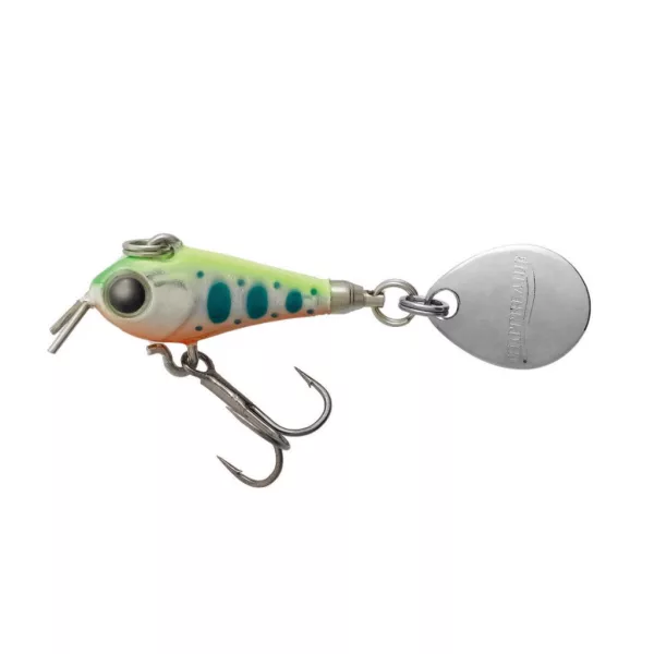 Tiemco Riot Blade S 2.0cm 5gr 102 Holo Chartreuse Back Yamame Spinnertail