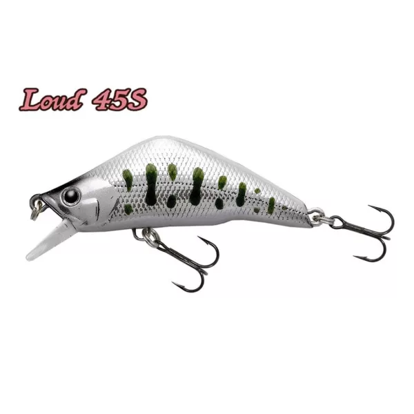 Tiemco Loud 45S 4.5cm 3.4gr 021 MH White Haze Wobbler