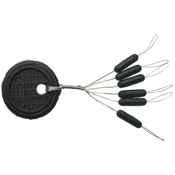 Sensas Stopper Black Straight M 6pcs
