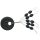 Sensas Stoppers Black Oval L Stoppers 10pcs