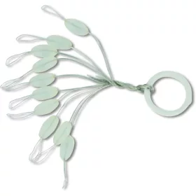 BLACK CAT SILICON STOPPER, OVAL 10pcs/pack 7MM