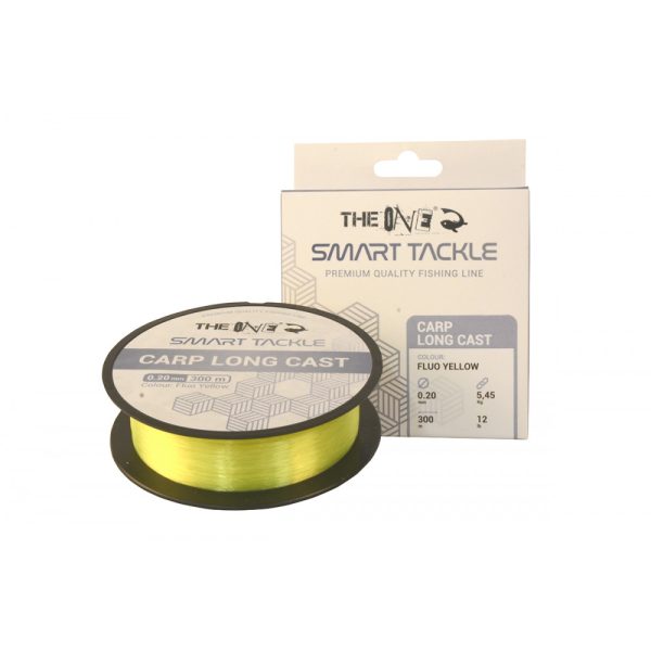 The One Carp Long Cast Fluo Yellow 300m 0.20mm Monofilament Mainline