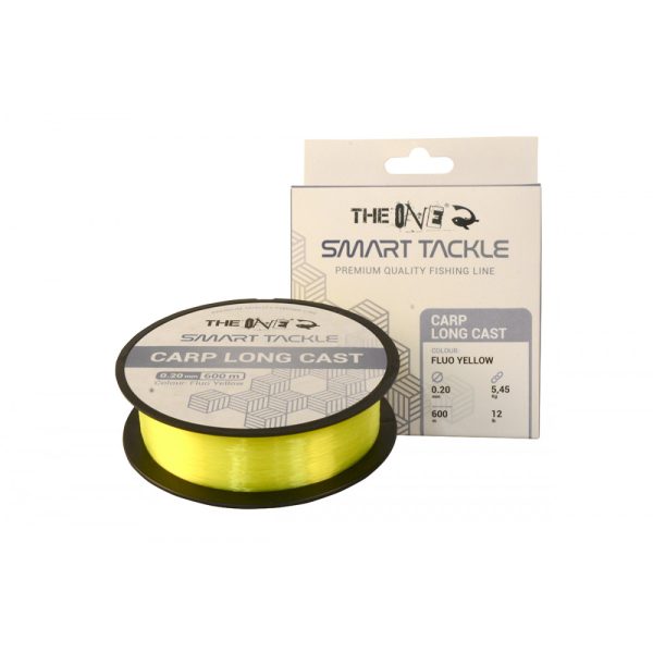 The One Carp Long Cast Fluo Yellow 600m 0.20mm Monofilament Mainline