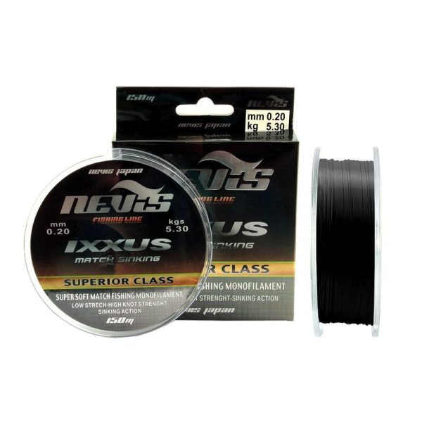 NEVIS Ixxus Match 150m/0.19mm monofilament braid