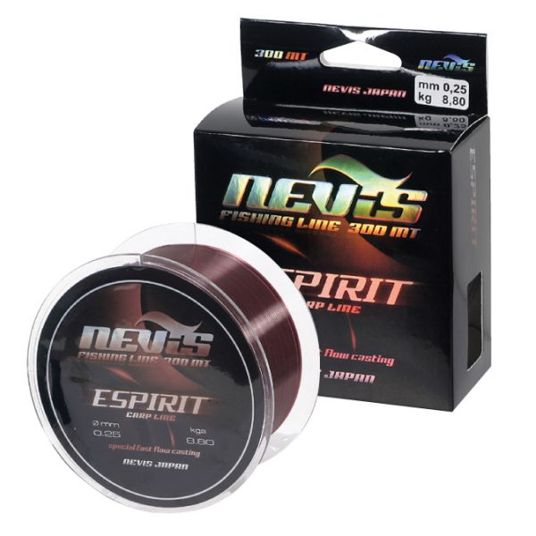 Nevis Espirit 150m 0.40mm Monofilament main line-Burgundy