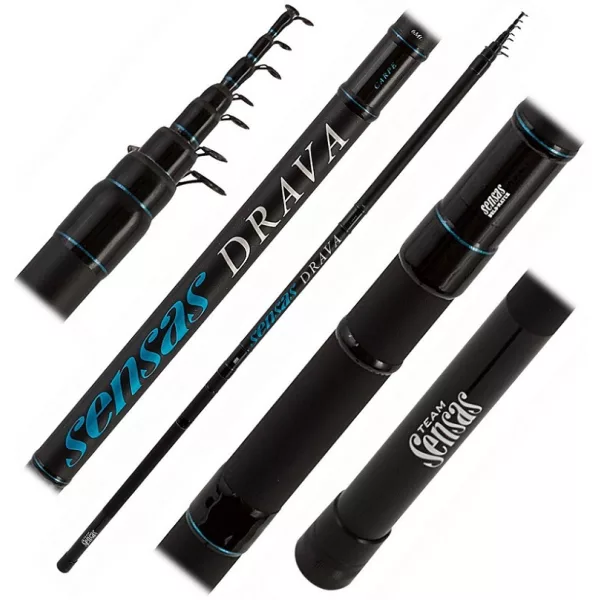 Sensas Drava Carp Bolo 700 6.88m 30gr 7-piece Bolognese Rod