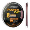 Nevis Powercat Braid Leader X8 20m 0.60mm Braided leader-Brown