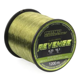   Carp Academy Revenge 1200m 0.35mm Monofilament main line-Green