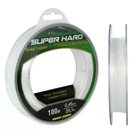   Nevis Super Hard Snag Leader 100m 0.40mm Leader Line - Transparent