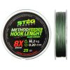 Stég Stég Method Feeder leader line 0.20mm 25m Braided leader line - Dark Green