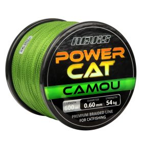   Nevis Powercat Braided line 600m 0.50mm Braided main line-Camou