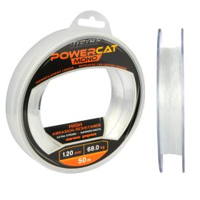 Nevis Powercat 0.80mm Catfish Monofilament Leader Line 50m