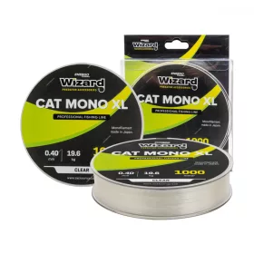 Wizard Cat Mono XL 1000m 0,350mm Monofilament Mainline