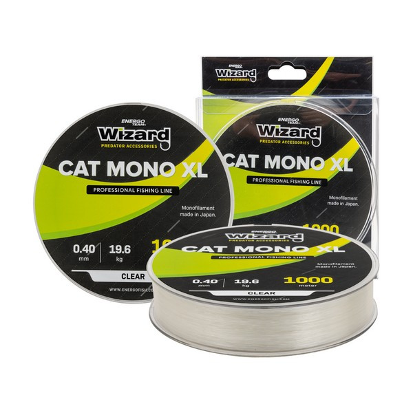 Wizard Cat Mono Xl 500m 0,600mm Monofilament main line