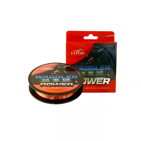 Carp Expert Power Waggler 150m 0.14mm Monofilament Mainline