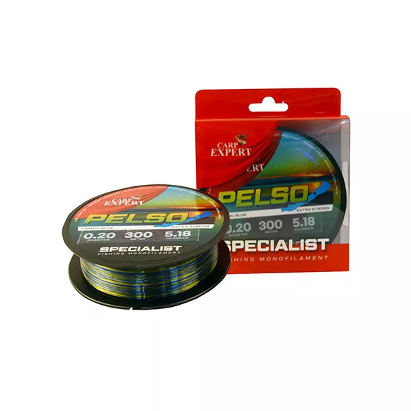 Carp Expert Specialist Pelso Multicolor 300m 0.30mm Monofilament Mainline