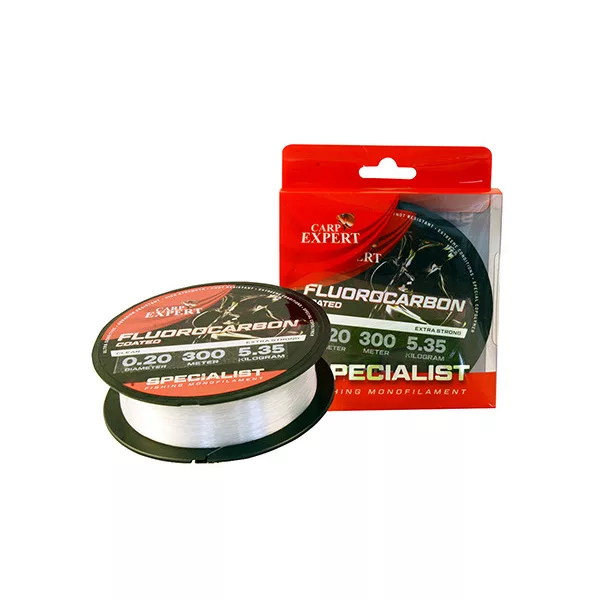 Carp Expert Specialist Fluorocarbon Coated 300m 0.25mm Monofilament Mainline