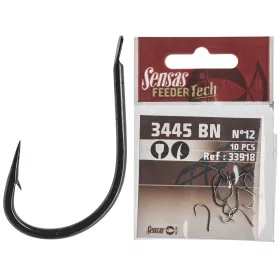   Sensas Feeling Feeder-Tech 3445 14 Spade End, Barbed Bream Hook 10 pcs
