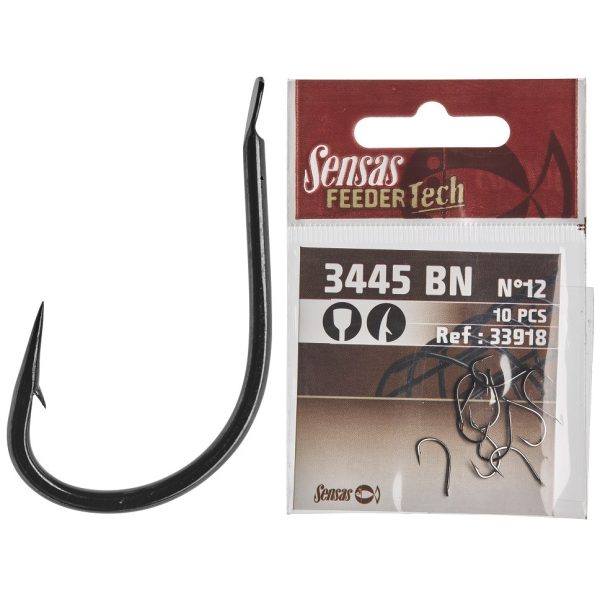 Sensas Feeling Feeder-Tech 3445 14 Bearded Feeder Hook 10pcs