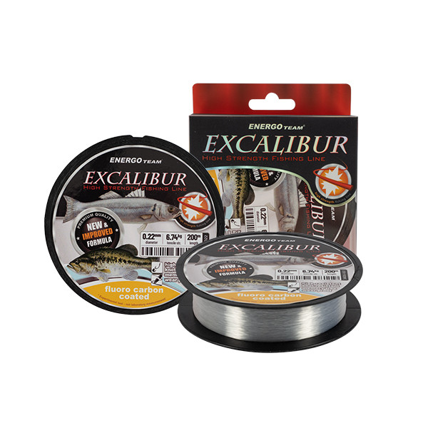 ZINOR EXCALIBUR SEA FLUORO CARBON COATED 200M 0,40 - Main line - Monofilament braid
