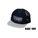 Decoy DA-17 Flat Mesh Cap Black Grey Baseball Cap 1pc