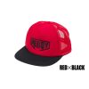 Decoy DA-17 Flat Mesh Cap Red Black Baseball Cap 1pc