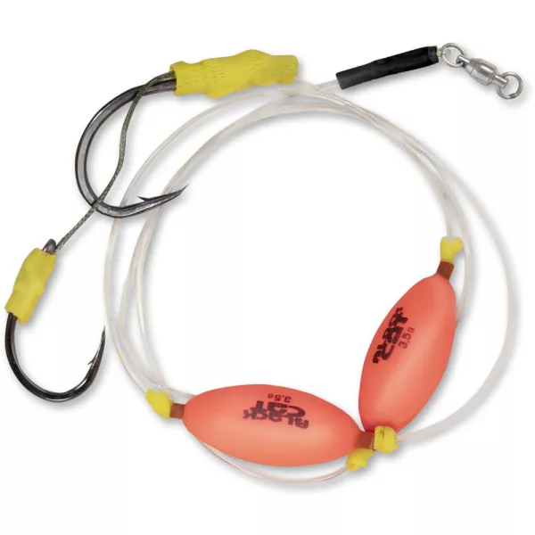 BLACK CAT MICRO U-FLOAT RIG 2,00m - catfish leader