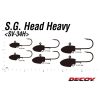 Decoy SV-34H S.G. Head Heavy #10/0 80gr Jig Head 2 pcs