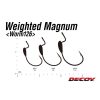 Decoy Worm 126 Magnum #8/0 9gr Weighted Offset Hook 3pcs