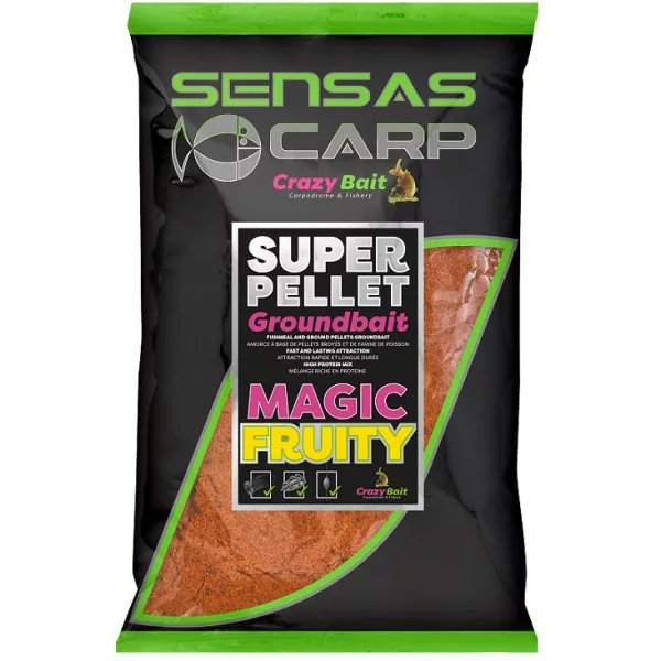 Sensas Super Pellet Magic Fruity Groundbait 1kg