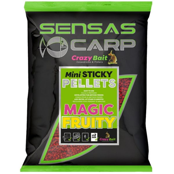 Sensas Pellet Mini Sticky Magic Fruity 700gr