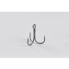 Decoy Y-F33F Extra Fine Wire #1/0 Eyed Barbed Treble Hook 6 pcs